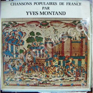 YVES MONTAND (CHANSONS POPULAIRES DE FRANCE) LP 12´, FRANCIA