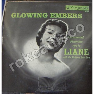 LIANE, (LP 10´), SINGS WITH THE BOHEME BAR TRIO (GLOWING EMBERS), ALEMAN
