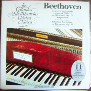 BEETHOVEN (CONCIERTO PARA PIANO Y ORQUESTA N° 5), CLÁSICA.