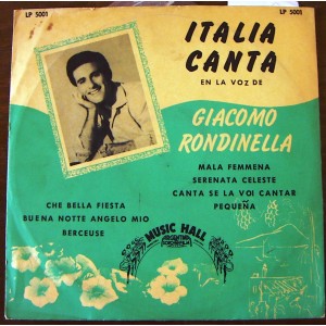 GIACOMO RONDINELLA ,LP 10´, HECHO EN ITALIA