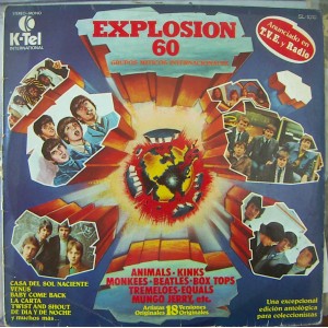 EXPLOSION 60, (ANIMALS, KINKS, MONKEES, BEATLES, BOX TOPS, MÁS), LP 12´, 