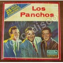 LOS PANCHOS  CAJA  CON 4 LPS. (25 AÑOS DE TRIUNFOS) BOLEROS