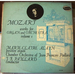 MOZART (WORKS FOR ORGAN AND ORCHESTRA VOLUME 1), CLÁSICA.