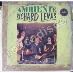 RICHARD LEMUS, AMBIENTE, LP 12 ´, JAZZ MEXICANO