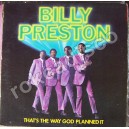 BILLY PRESTON, THAT´S THE WAY GOD PLANNED IT, LP 12´, 