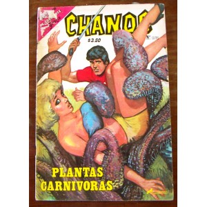 CHANOC N°976, PLANTAS CARNIVORAS, HISTORIETA
