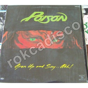 HEAVY METAL, POISON, OPEN UP AND SAY, LP 12´,
