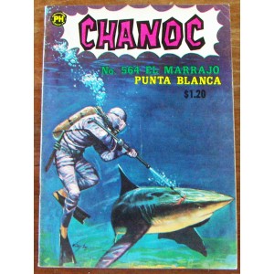 CHANOC N°564,AVENTURAS DE MAR Y SELVA ,HISTORIETA