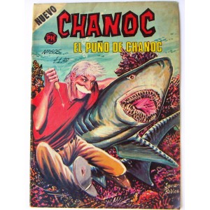 CHANOC N°605,EL PUÑO DE CHANOC,HISTORIETA