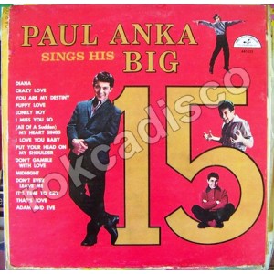 PAUL ANKA, AND HIS BIG 15, LP 12´, 