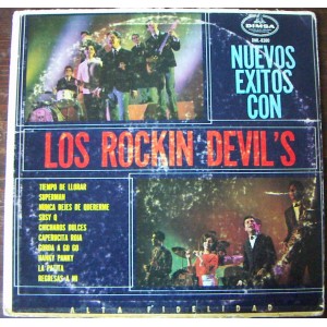 LOS ROCKIN DEVIL´S, LP 12', HECHO EN MÉXICO, ROCK MEXICANO.
