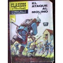 CLASICOS ILUSTRADOS N° 135, EL ATAQUE AL MOLINO, HISTORIETA
