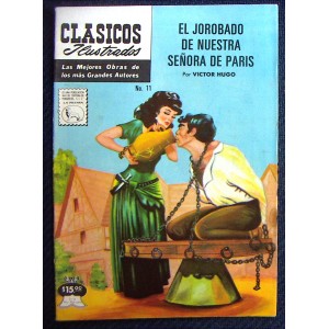 CLASICOS ILUSTRADOS N° 11, EL JOROBADO DE NUESTRA SEÑORA DE PARIS, HISTORIETA