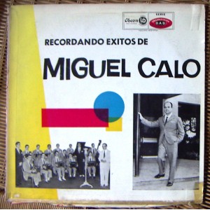 MIGUEL CALO, RECORDANDO EXITOS, TANGO