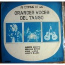 ALBERTO MARINO, AL COMPAS DE LAS GRANDES VOCES DEL TANGO, LP 12´, (VARIOS), TANGO.