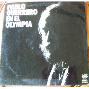 PABLIO GUERRERO EN EL OLYMPIA, LP 12´, CANTAUTOR.