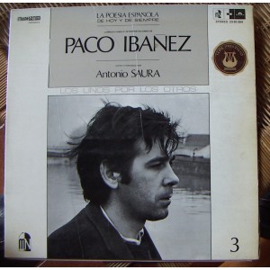 PACO IBAÑEZ, LA POESIA DE HOY Y DE SIEMPRE 3, LP 12´, CANTA AUTORES.