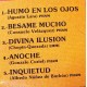 LAS HERMANAS AGUILA, ANIVERSARIO DE ORO, LP 12´, HECHO EN MÉXICO, BOLERO.