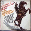 LOS ALEGRES DE TERAN, CORRIDOS Y RANCHERAS DE PEGUE, LP 12´, BOLERO.