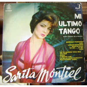 SARITA MONTIEL, MI ULTIMO TANGO, LP 12´, ESPAÑOLES