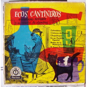 GUILLERMO ALVAREZ Y SU COMODA DE ALAMBRES, ECOS CANTINEROS, EP 7´, BOLERO