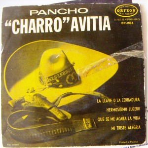 FRANCISCO CHARRO AVITIA, LA LLAVE O LA CERRADURA, EP 7´, BOLERO