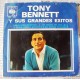 TONY BENNET, Y SUS GRANDES EXITOS, EP 7´, ACTORES QUE CANTAN
