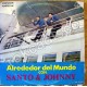 SANTO Y JOHNNY, ALREDEDOR DEL MUNDO CON SANTO Y JOHNNY, LP 12´,