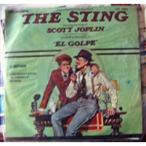 THE STING, SCOTT JOPLIN, EP 7´, BANDA SONORA
