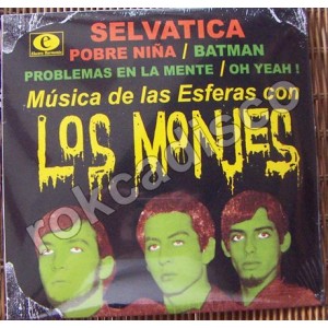 LOS MONJES, SELVATICA, LP 10´, ROCK MEXICANO