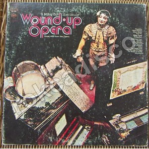 WOUND UP OPERA PLAYED BY RARE ANTIQUE MUSIC BOXES. LP 12´,  EFECTO SONORO