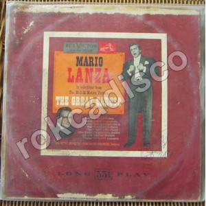 MARIO LANZA, THE GREAT CARUSO, LP 12´, ITALIANO