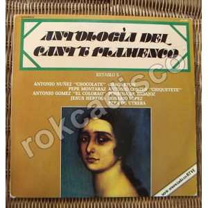 ANTOLOGIA DEL CANTE FLAMENCO, RETABLO 5, LP 12´, FLAMENCO 