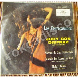 LOS CORRECAMINOS, JUDY CON DISFRAZ, EP 7´, ROCK MEXICANO