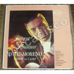 DAVID MORENO Y RAMON DE CADIZ, GUITARRA FLAMENCA, LP 12´, FLAMENCO