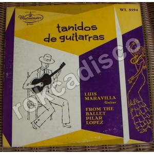 LUIS MARAVILLA, TANIDOS DE GUITARRA, LP 12´, FLAMENCO 