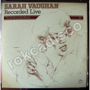 SARAH VAUGHAN .FUNDA DOBLE  (RECORDED LIVE ) 2 LPS 12´, JAZZ INTER