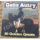  GENE AUTRY, (20 GOLDEN GREATS )LP 12´, COUNTRY