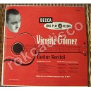VICENTE GOMEZ, GUITAR RECITAL, LP 12´, ESPAÑOLES