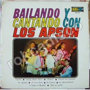 APSON, BAILANDO Y CANTANDO CON LOS APSON, LP 12´, ROCK MEXICANO