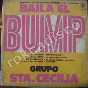 SANTA CECILIA, BAILA EL BUMP LP 12´, ROCK MEXICANO