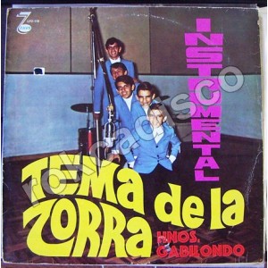 HNOS GABILONDO, TEMA DE LA ZORRA, LP 12´, ROCK MEXICANO