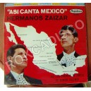 HERMANOS ZAIZAR, ASÍ CANTA MÉXICO, LP 12´, BOLERO 