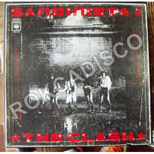 THE CLASH, SANDINISTA, CAJA 3 LP 12´, PUNK
