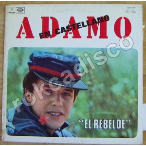 ADAMO EN CASTELLANO, (EL REBELDE) LP 12´,