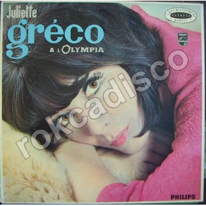JULIETTE GRECO (A L'OLYMPIA) LP 12´, FRANCES