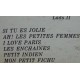 YVETTE GIRAUD Y LES QUATRE DE PARIS (TOURNEE A PARIS) LP 12´, FRANCIA