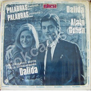 DALIDA Y ALAIN DELON (PALABRAS) LP 12´, FRANCIA 
